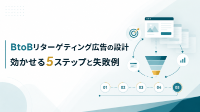 BtoBリターゲティング広告の設計｜効かせる5ステップと失敗例