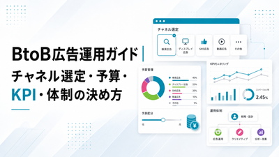 BtoB広告運用ガイド｜チャネル選定・予算・KPI・体制の決め方
