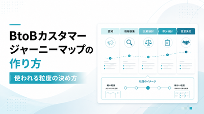 BtoBカスタマージャーニーマップの作り方｜使われる粒度の決め方